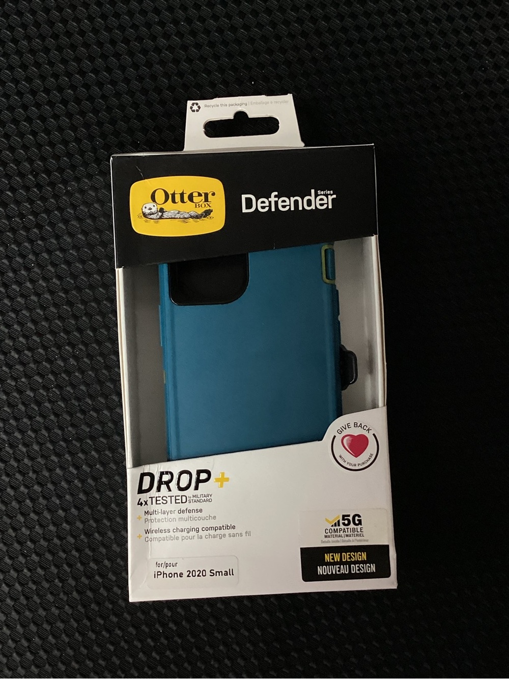 OtterBox Defender Series Teal Blue iPhone 2020 Small Case